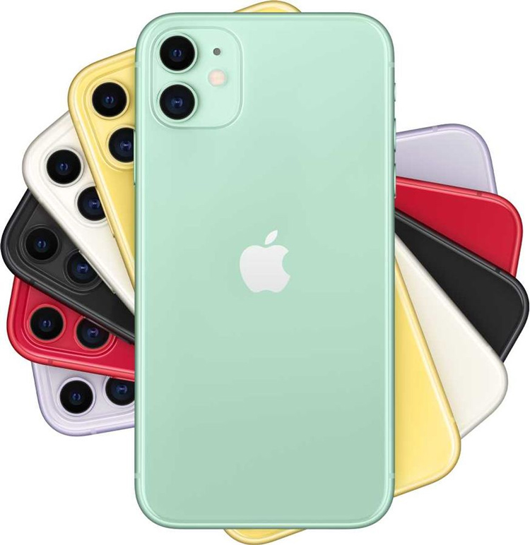 Сравнение размеров iPhone 11 и iPhone 12